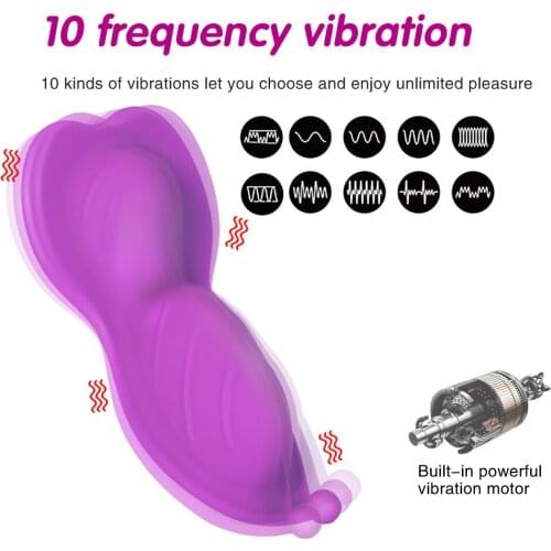 Bluetooth Butterfly Wearable Dildo Vibrator for Women Wireless APP Remote Control Vibrating Panties Sex toys for Couple Sex Shop