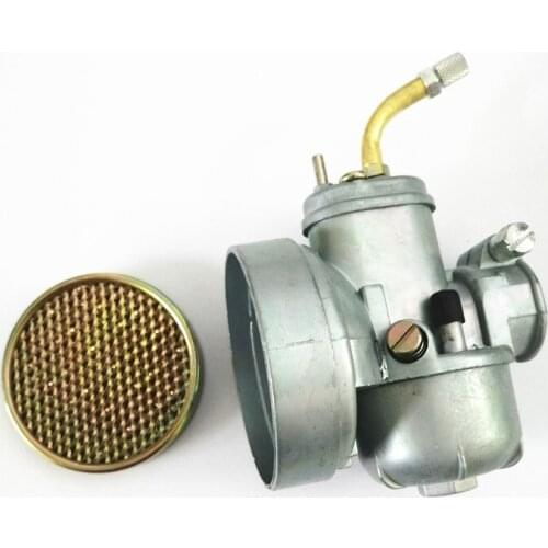 Motorcycle 17MM Carburetor PowerMotor Bing Dax Replacement FOR PUCH 17 Carburetor Moped Bike with Carburetor air filter