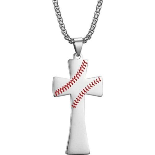 2021 Hip Hop Classic Cross Men’s Pendant Youth Style Accessories High Quality Stainless Steel Gift Men Women’s Necklace Jewelry