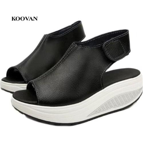 Koovan Shoes With Medium Heels