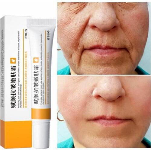Retinol Face Cream Firming Lifting Anti-Aging Remove Wrinkles Fine Lines Whitening Brightening Moisturizing Facial Skin Care 20g
