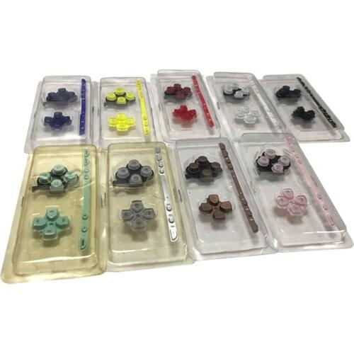 9 Colors Shell Case Button Set & 3D Rocker Cap For PSP2000 Shell Box Old Version Game Console