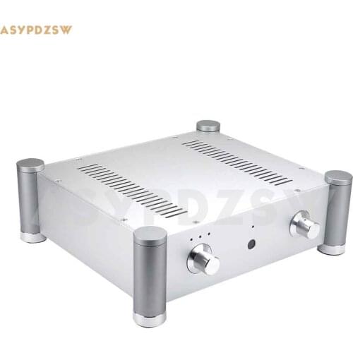 WA127 Full aluminum Power amplifier chassis Tube amplifier chassis Power amplifier rear class chassis 315*355*115mm
