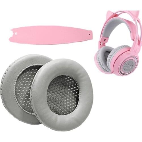 Replacement Earmuff earpads Cup Cover Cushion Ear Pads for Somic G951PINK Headphones 7.1 Sponge Case for Gaming Headphones