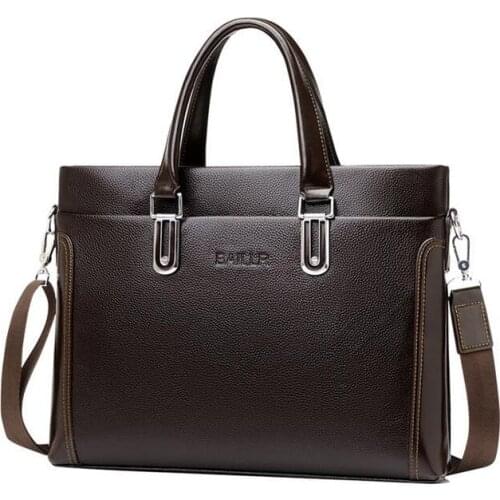 08270317 yesetn bag men fashion leather business bag briefcase