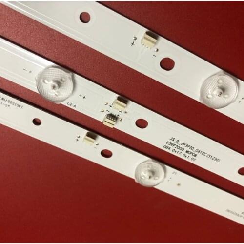 LED backlight strip lamp for JS-D-JP3920-061EC JS-D-JP3920-071EC E39F2000 MCPCB AKAI AKTV401 AKTV403 AKTV4021 D39-F2000 LC390TA