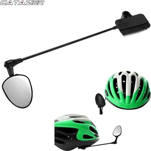 Univesal Bike Helmet Mirror Adjustable MTB Road Bicycle Cycling Rear View Mirror Motorcycle Helmet with Crystal Clear View