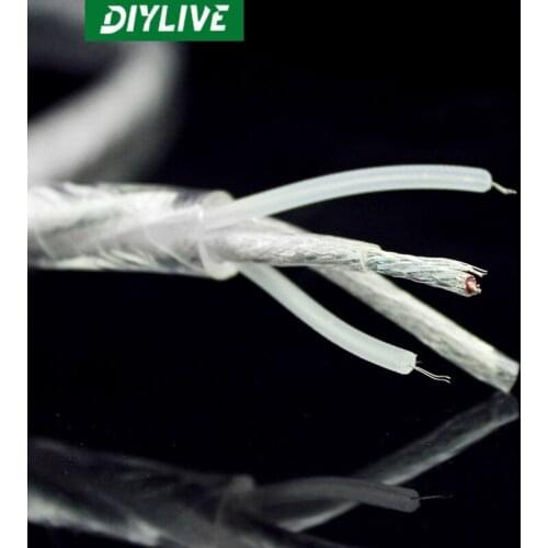 1.5m Hi-Fi LITON litton two-core silver-plated double shielded audio signal cable scattered to 3.5rpm RCA double lotus cable