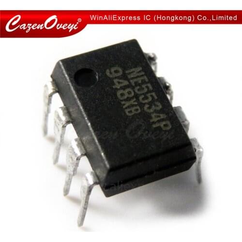 10pcs/lot NE5534P NE5534 5534P DIP-8 In Stock