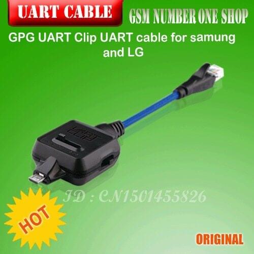 100% original GPG UART Clip UART cable for samung and LG