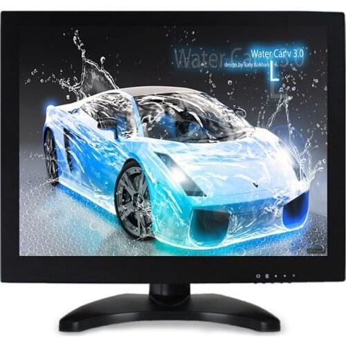 12.1 inch metal shell BNC HDMI VGA AV interface hd monitor display LCD computer monitors