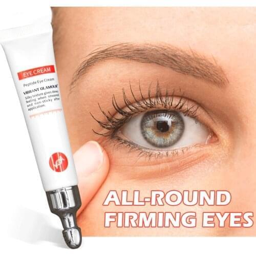 Anti puffiness Peptide Collagen Eye Serum Essence Remove Dark Circles Cream