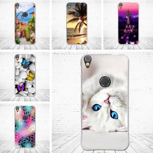 Case for Alcatel Shine Lite 5.0 inch Cases Back TPU Cover for alcatel shineline 5080x Covers Soft Silicone Coque Cartoon Fundas