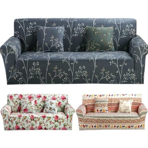 Modern Printing Sofa Covers For Living Room Elastic Sofa Cover Sofa Slipcover Single/Two/Three/Four-Seater Stretch Scenic Sofa