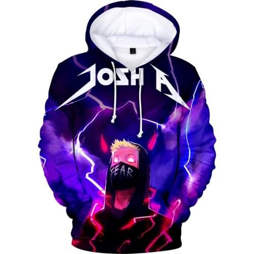 New Josh A & Jake Hill-TRICK R TREAT Hoodie Sweatshirt Hip Hop Streetwear Hooded Men/women Fashion Pullover Boys/girls Pullovers