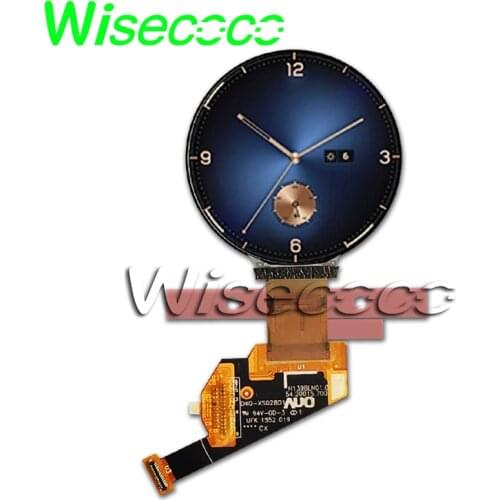 400x400 resolution RM69080 1.39 inch round AMOLED OLED screen round display for smart watch Wearable H139BLN01.0