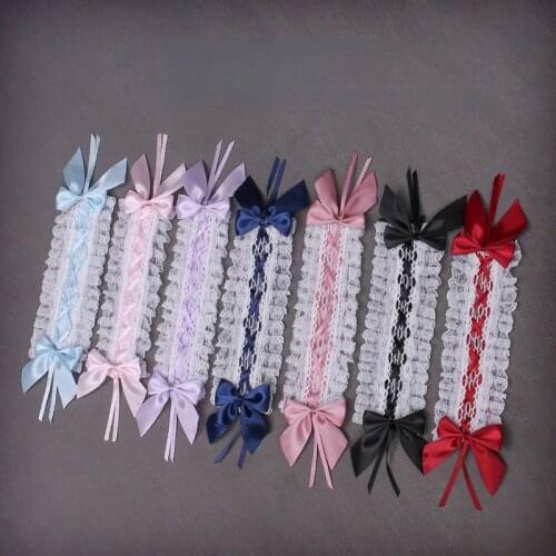 Handmade Japanese Lolita Headband Gorgeous Lace Hairband Soft Sister Cute Anime Cosplay Hair Accessories Kc Hair Bands Headwear