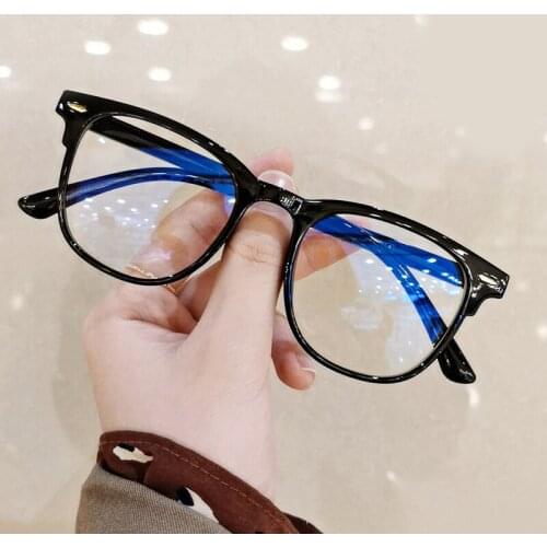 Transparent Computer Glasses Frame Women Men Anti Blue Light Round Eyewear Blocking Glasses Optical Spectacle Eyeglasses Gafas