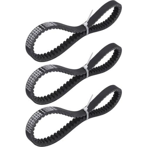 3x Rubber 30 Series Go Kart Drive Belt Torque Converter Replaces for Manco 5959 / Comet 203589
