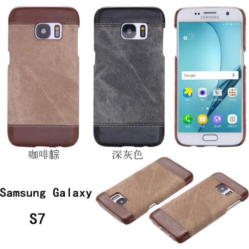 S7 Luxury Jeans Pattern Back Cover For Samsung Galaxy S7 High Quality Phone Case for sansung sumsung galaxie galaksi gelaksi