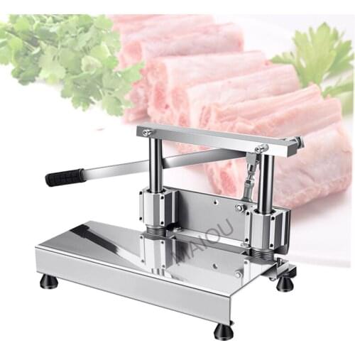 Manual Cutting Rib Machine Stainless Steel Commercial Cutting Pigs Foot Cutting Bone Machine Sawing Machine Cut Meat