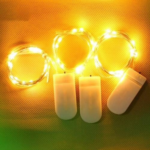 Led Copper Wire String Lights Fairy Lights for Christmas Garland Indoor Bedroom Home Wedding New Year Decoration Night Light