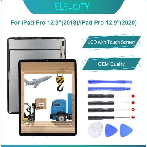 LCD Display For iPad Pro 12.9 2018 A1876 A1895 A2232 A2229 Assembly 12.9 2020 With Touch Screen Panel Display Digitizer Assembly
