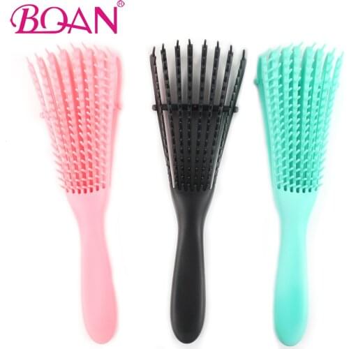 1 Pc Anti-static Hair Brush Crimped Hair Comb Beauty Hair Salon Straightener Hair Straighten Straightening Comb Brauty Tool