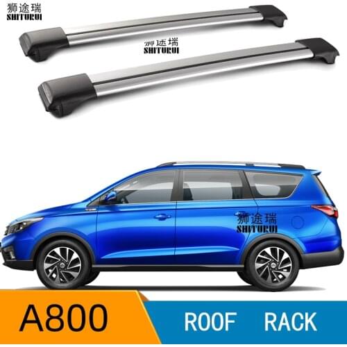 2Pcs Roof bars For changan A800 2017 2018 2019 2020 Aluminum Alloy Side Bars Cross Rails Roof Rack Luggage CUV SUV LED