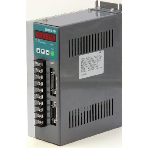 60 st200w400w600w + ac servo motor drives the 220 v high speed motor