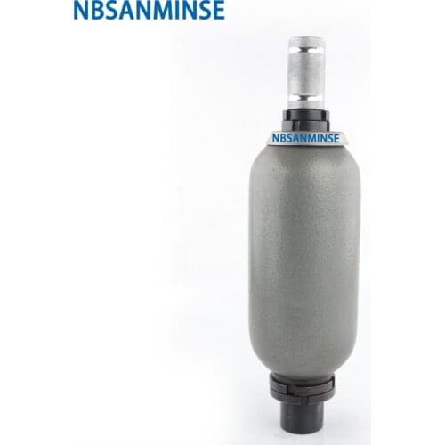 NBSANMINSE NXQ Bladder Accumulator China Standard Accumulator Thread Connection Hydraulic Accumulator High Pressure 31.5MPA