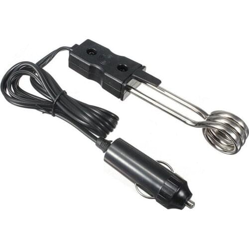 Vehemo Cars DC 12V Car Heater Water Heater Immersion Universal Boil Water Bar Cigarette Lighter Plug Coffee Heater Drinks