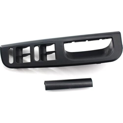 Black Interior Door Grab Handle Switch Bezel + Trim for VW Golf MK4 3B1867171E