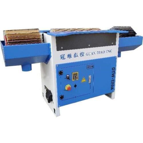 Guandiao Woodworking Machinery MDF Cabinet Wood Brush Polish Sanding Machine for Sale