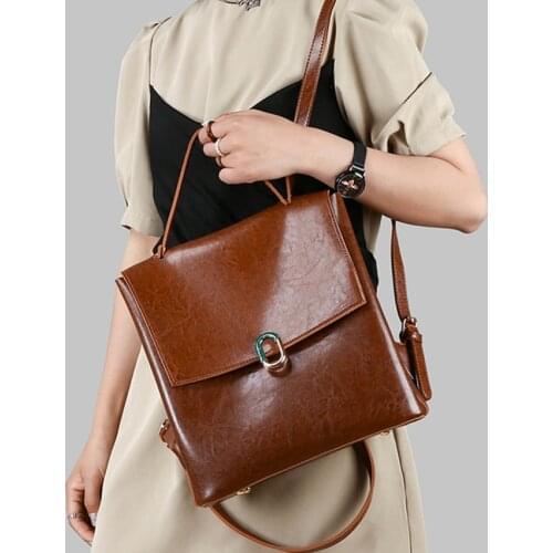 Designer Backpack Women Vintage Ladies Back Pack Travel Bags for Teenage Girls Mochila Muje Luxury Fashion Casual School Handbag