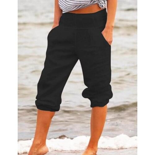 Lugentolo Women's Cropped Trousers
