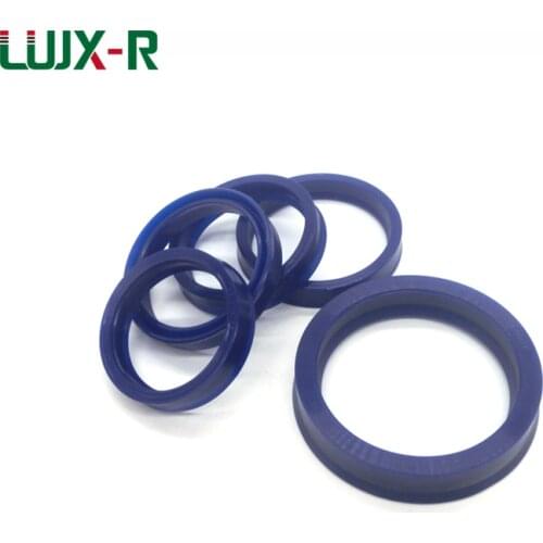 LUJX-R IDU Seal Ring YXd Type Gasket PU Hydraulic Oil Seal 10x16x3x8-65x77x6x14mm Grooved Gasket For Piston Cylinder Rod Pump