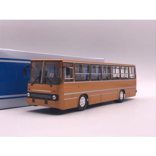 Diecast 1/43Scale 1981 Russian Bus 695H Old Shuttle Model Classic Alloy Bus Car Model Collection Ornaments Display Hot Toys