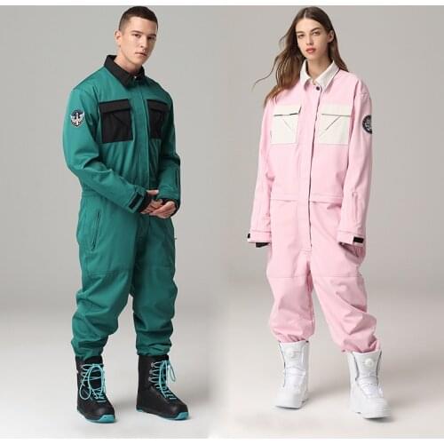 Men Women Ski Suit New Winter Windproof Warm Breathable Ski Jacket & Pants Snowboard Suit Winter Outdoor Snow Sports Jacket