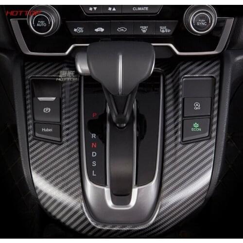 For Honda Crv 2021 Central Control Gear Box Panel Stickers Interior Modification Special Decorating Accessories