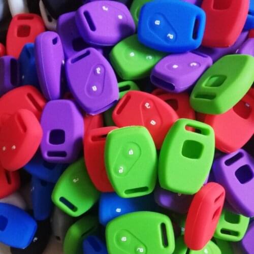 Wholeseller price Silicone Car Key Cover Case For Honda2 buttons remote key cover