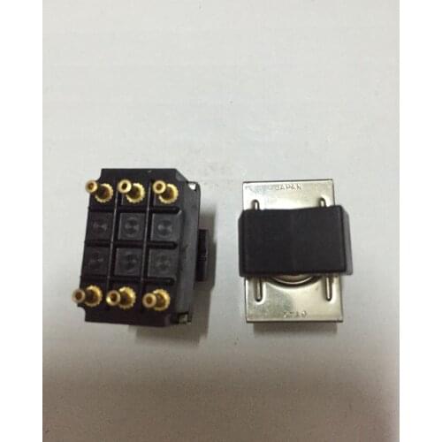 Original new 100% rocker switch 2 gear 6pin gold-plated round foot black handle 0tax