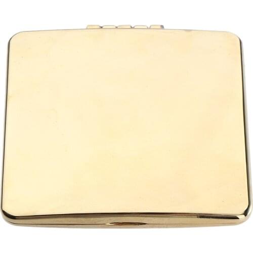 Portable Pocket Mirror Compact Makeup Cosmetic Fashion Vanity Mirrors Golden