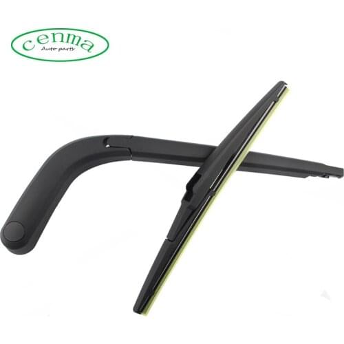 12" Rear Wiper Blade and Arm Set For Chevrolet Spark 2010-2014 back window Windshield windscreen wiper