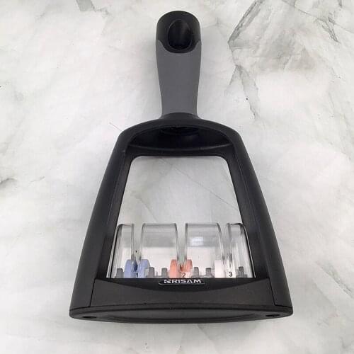 New type of sharpener, hand-held portable sharpener, three kinds of grinding wheel, grit sharpener, honingtoolhouseholdsharpener