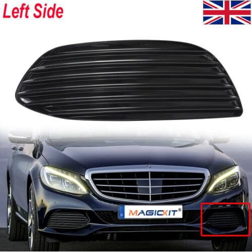 MagicKit Fit Mercedes-Benz C-Class W205 2015-2016 Front Bumper Insert Grill Replacement 2058851523 UK Stock