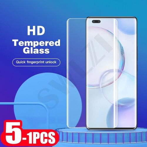 5-1Pcs tempered glass for Honor view 20s 20i 20 pro plus 30 Youth 30s 30i V40 lite 50 SEprotective film phone screen protector