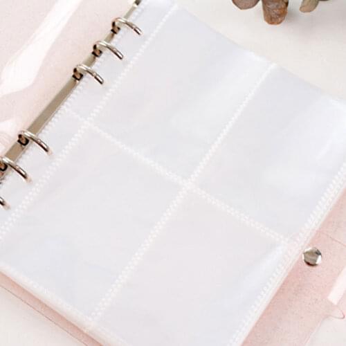 3/5inch Photo Holder Card Sleeves Storage PVC Portable Photo Album Cute Mini Album Pages Card Holder Birthday Gifts New