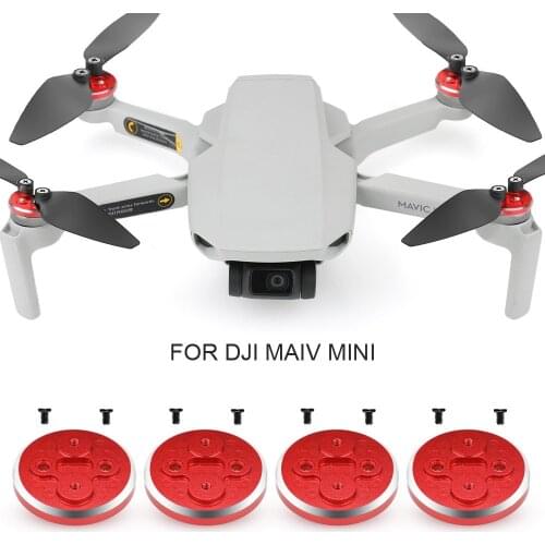 4PCS Aluminum Alloy Motor Protective Cover Cap Dust-proof Engine Protector Guard for DJI Mavic Mini Drone