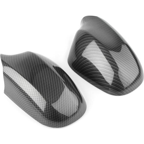 Car Rear View Side Mirror Cover Trim for BMW E90 Facelift 328i 328xi 323i 335i 335xi 2009 2010 2011 Auto Parts ABS Plastic 2pcs
